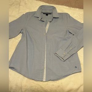 Tommy Hilfiger blue stripe shirt